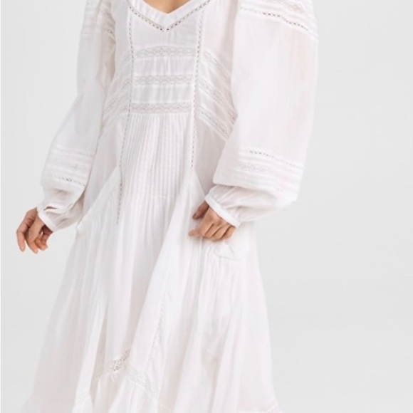 Isabel Marant Etoile Melia Dress in White - Picture 8 of 15